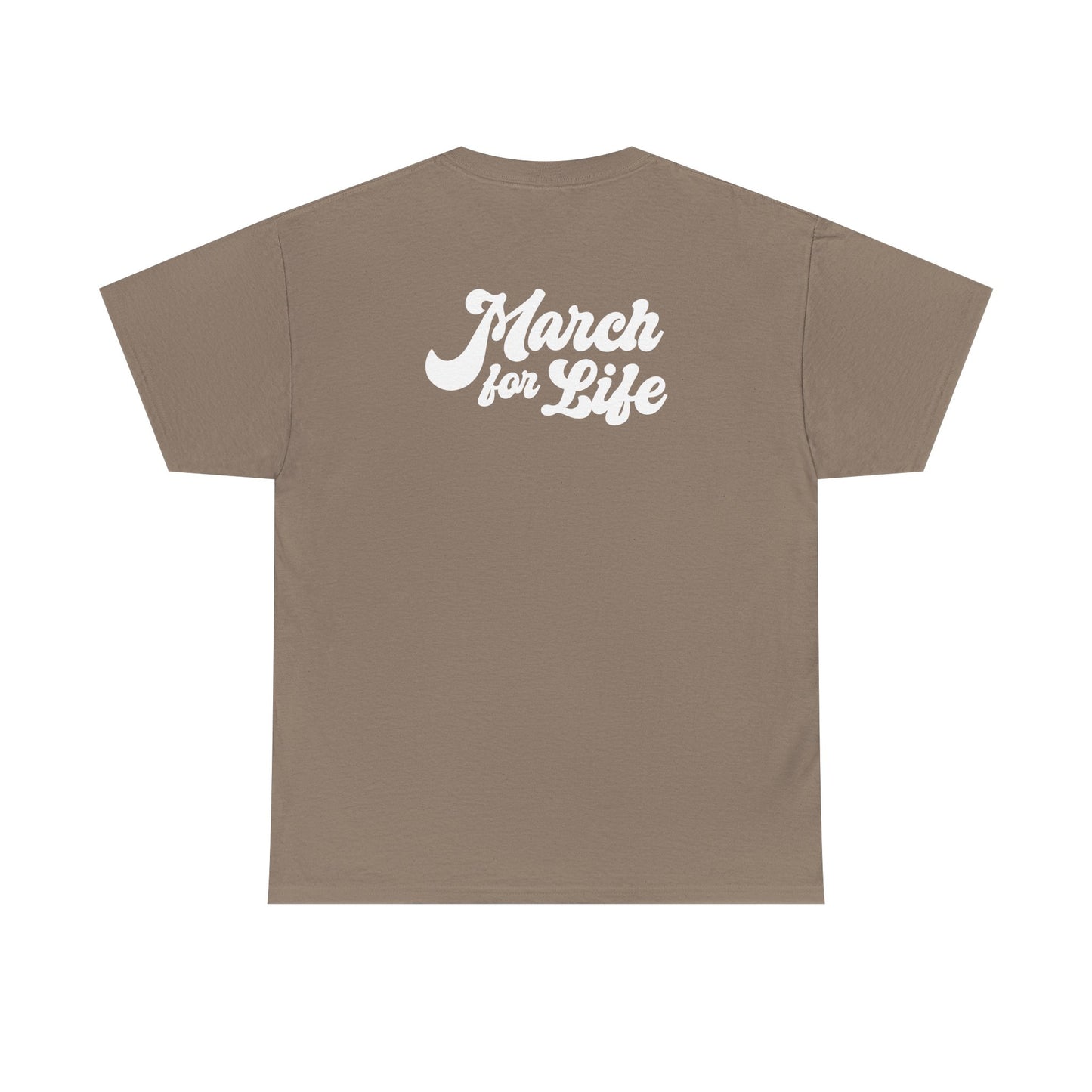 Flourish March for Life Heavy Cotton Tee