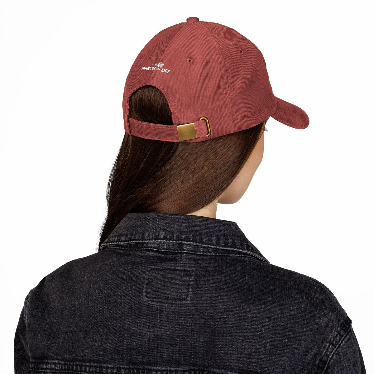 the truth is pro-life - Embroidered Corduroy Cap