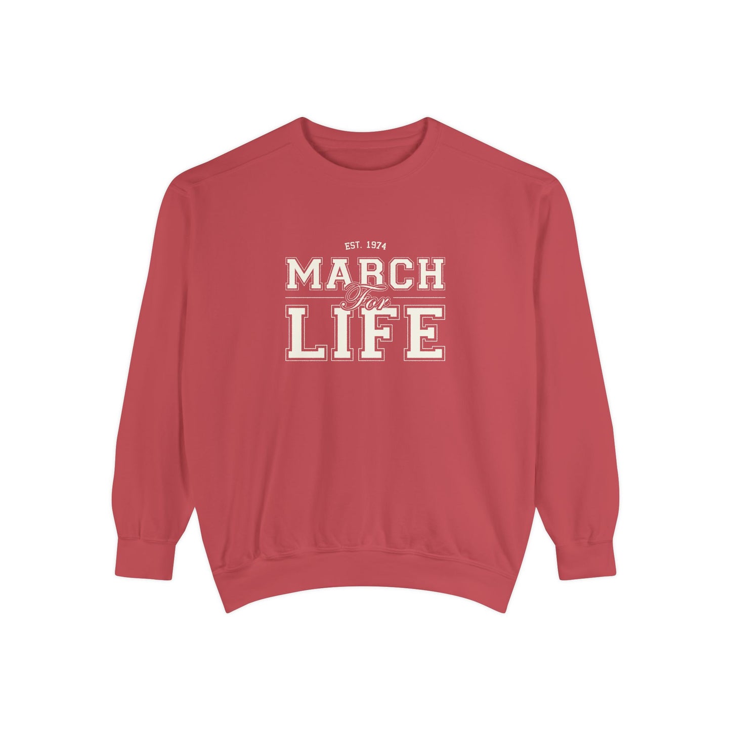 March for Life Collegiate Sweatshirt II