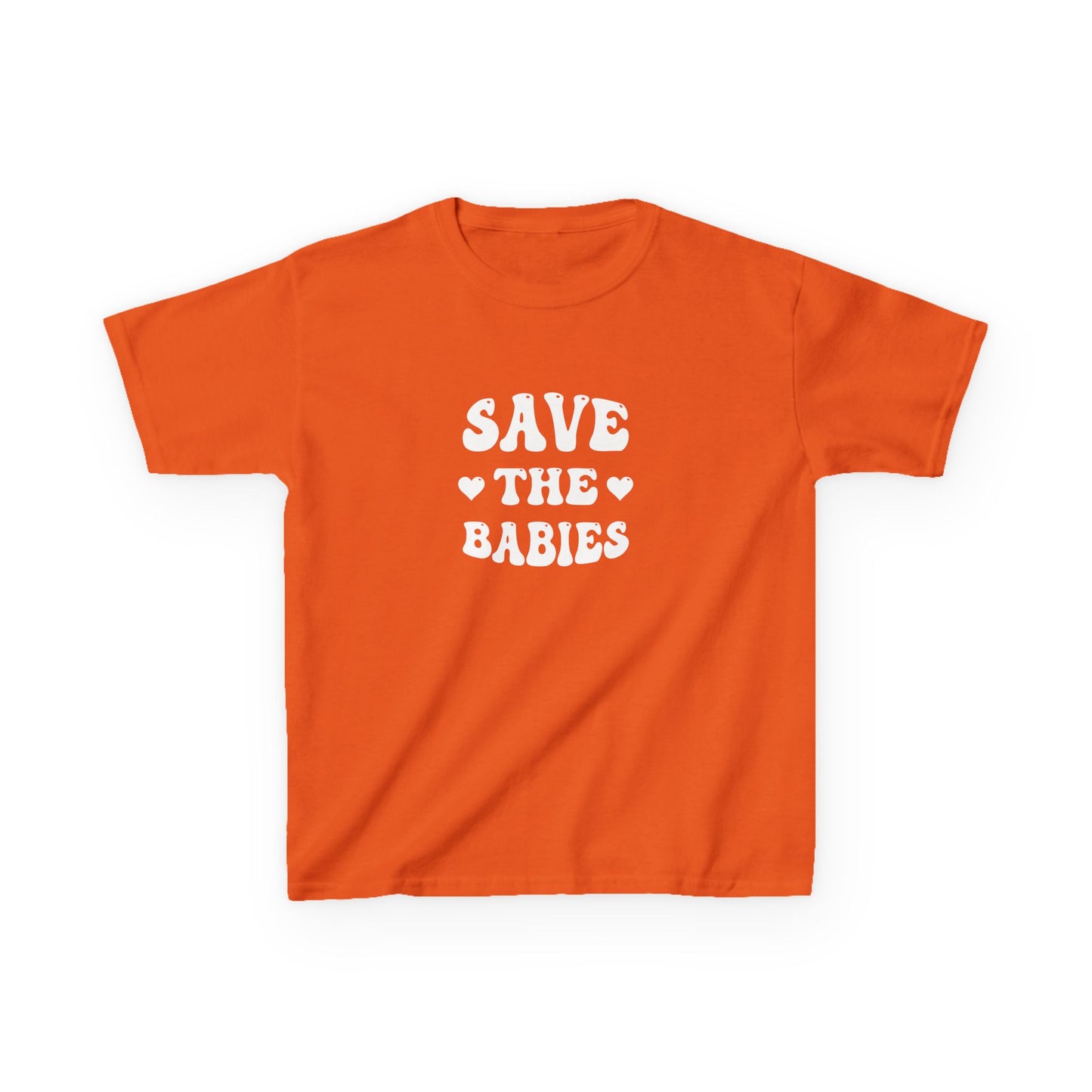 Save the Babies Kids Heavy Cotton Tee