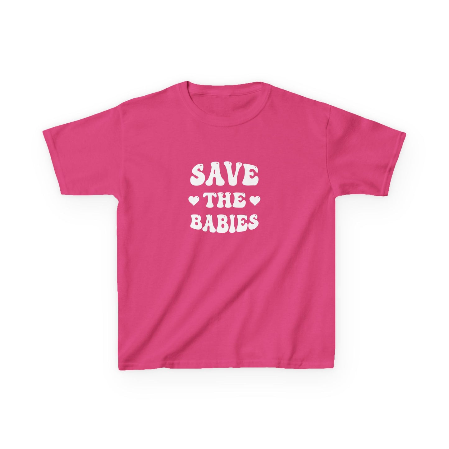 Save the Babies Kids Heavy Cotton Tee