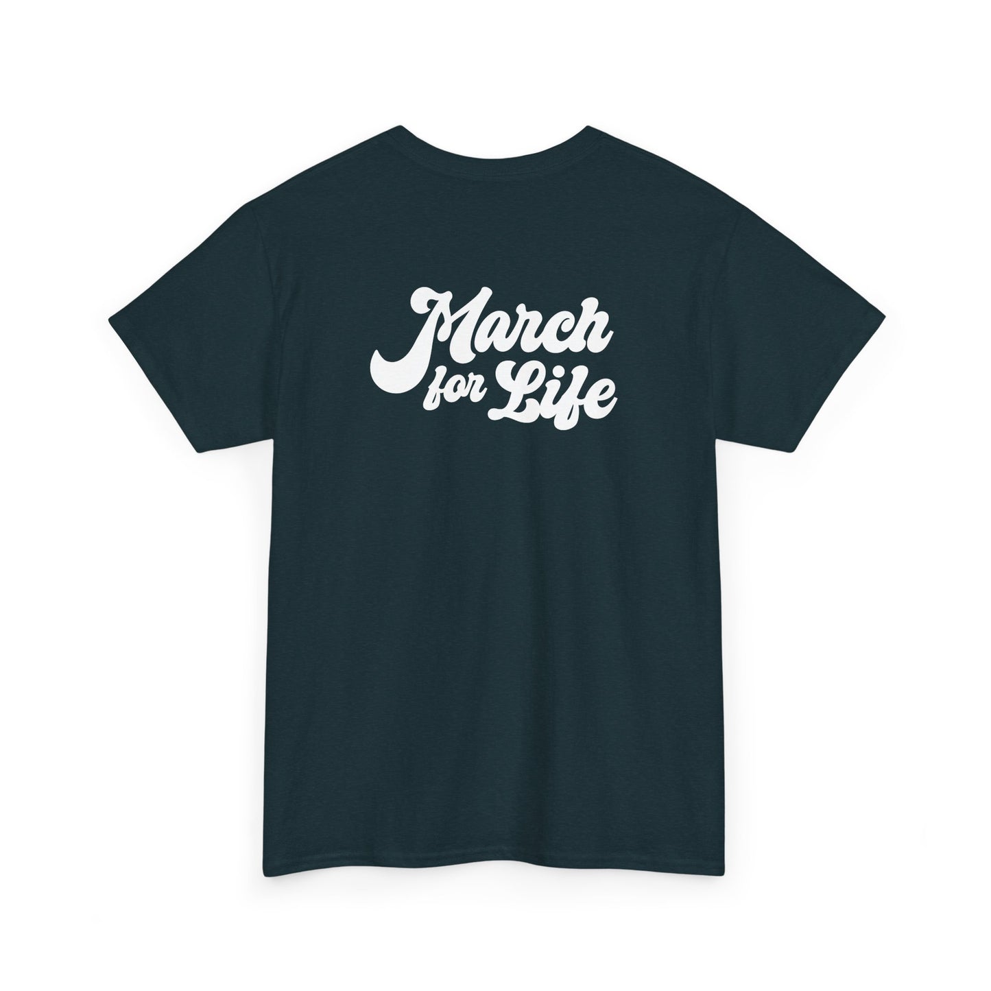 Flourish March for Life Heavy Cotton Tee