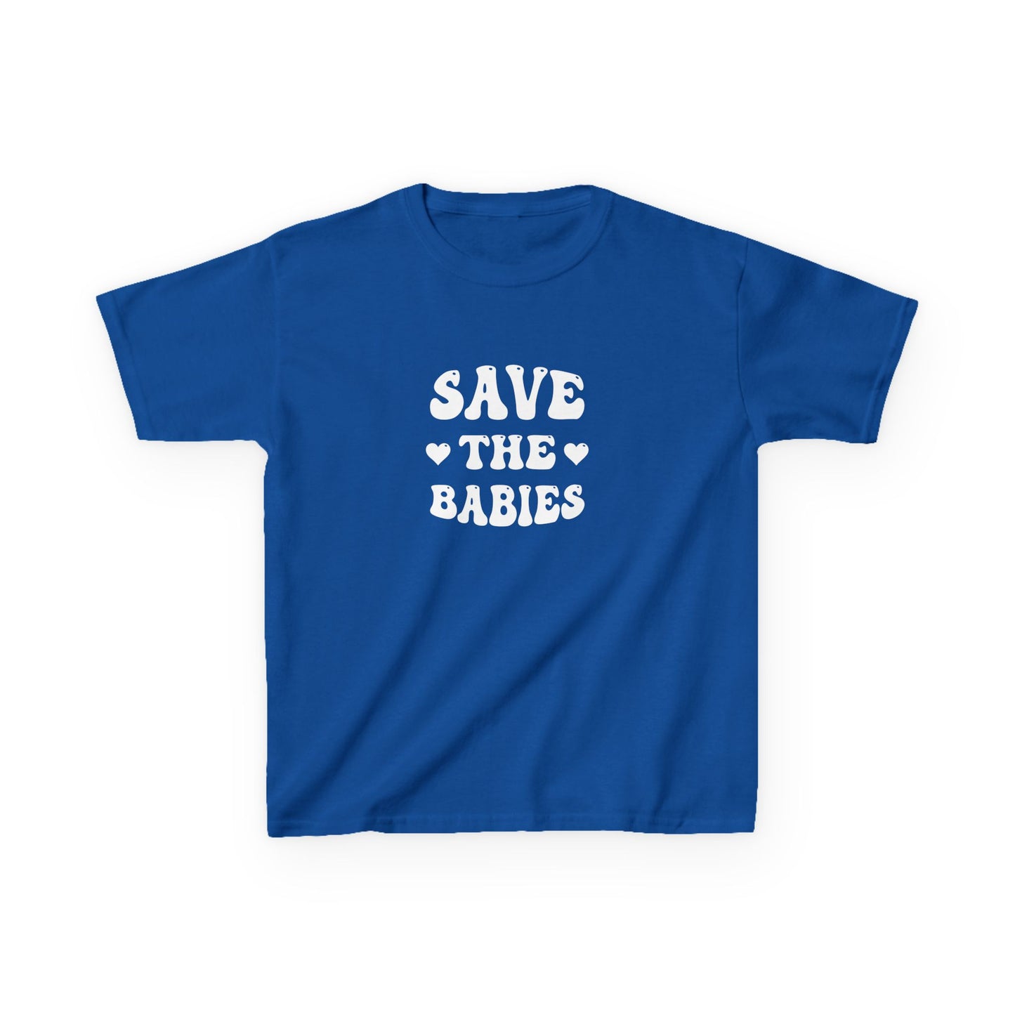 Save the Babies Kids Heavy Cotton Tee