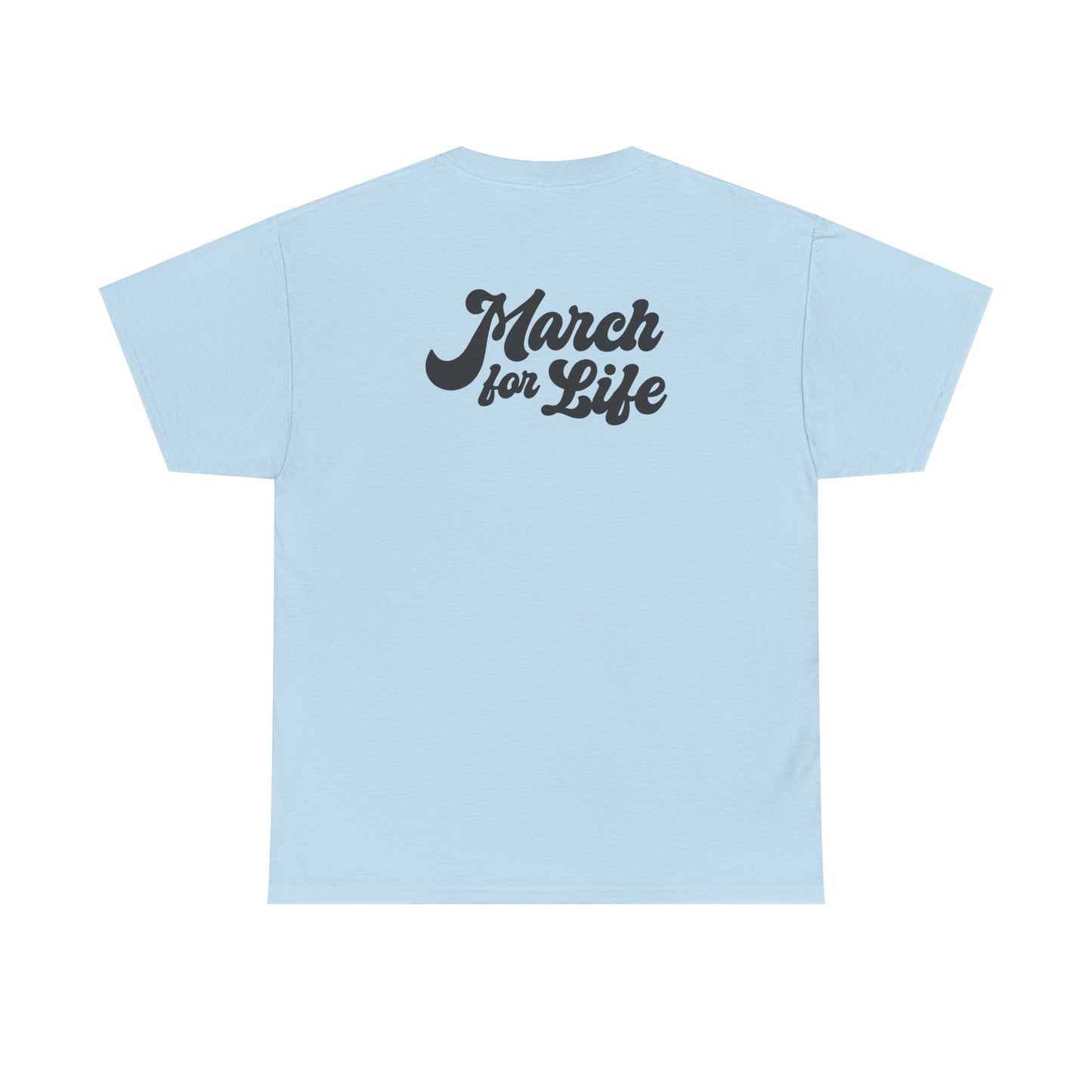 Flourish March for Life Heavy Cotton Tee