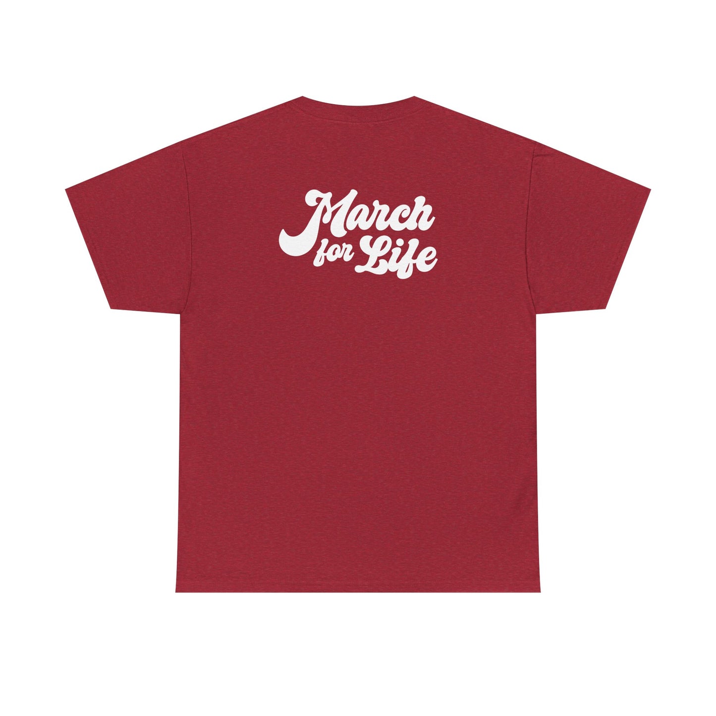 Flourish March for Life Heavy Cotton Tee