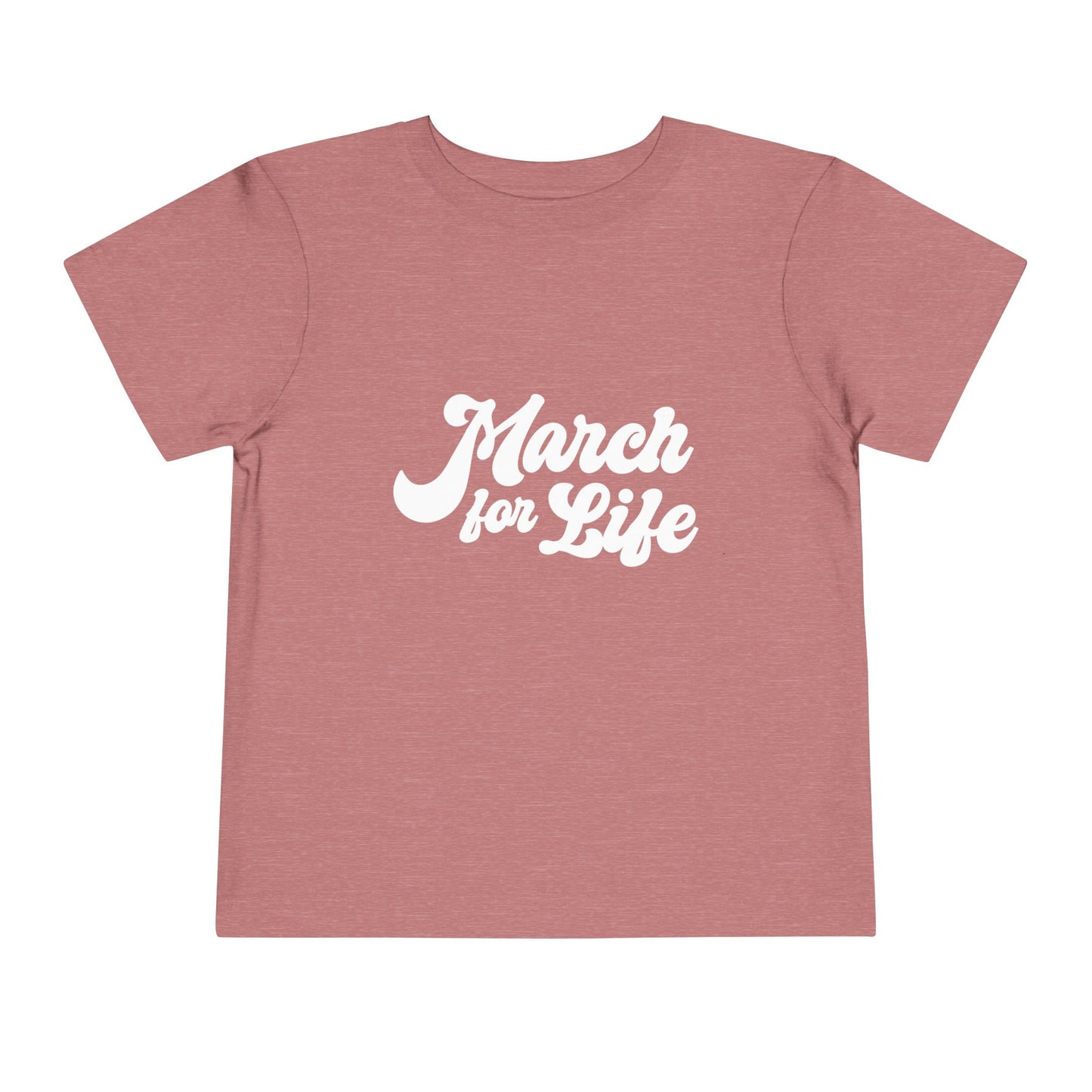 Flourish March for Life Toddler Tee