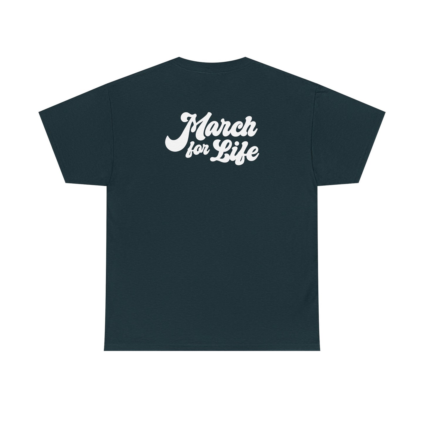 Flourish March for Life Heavy Cotton Tee