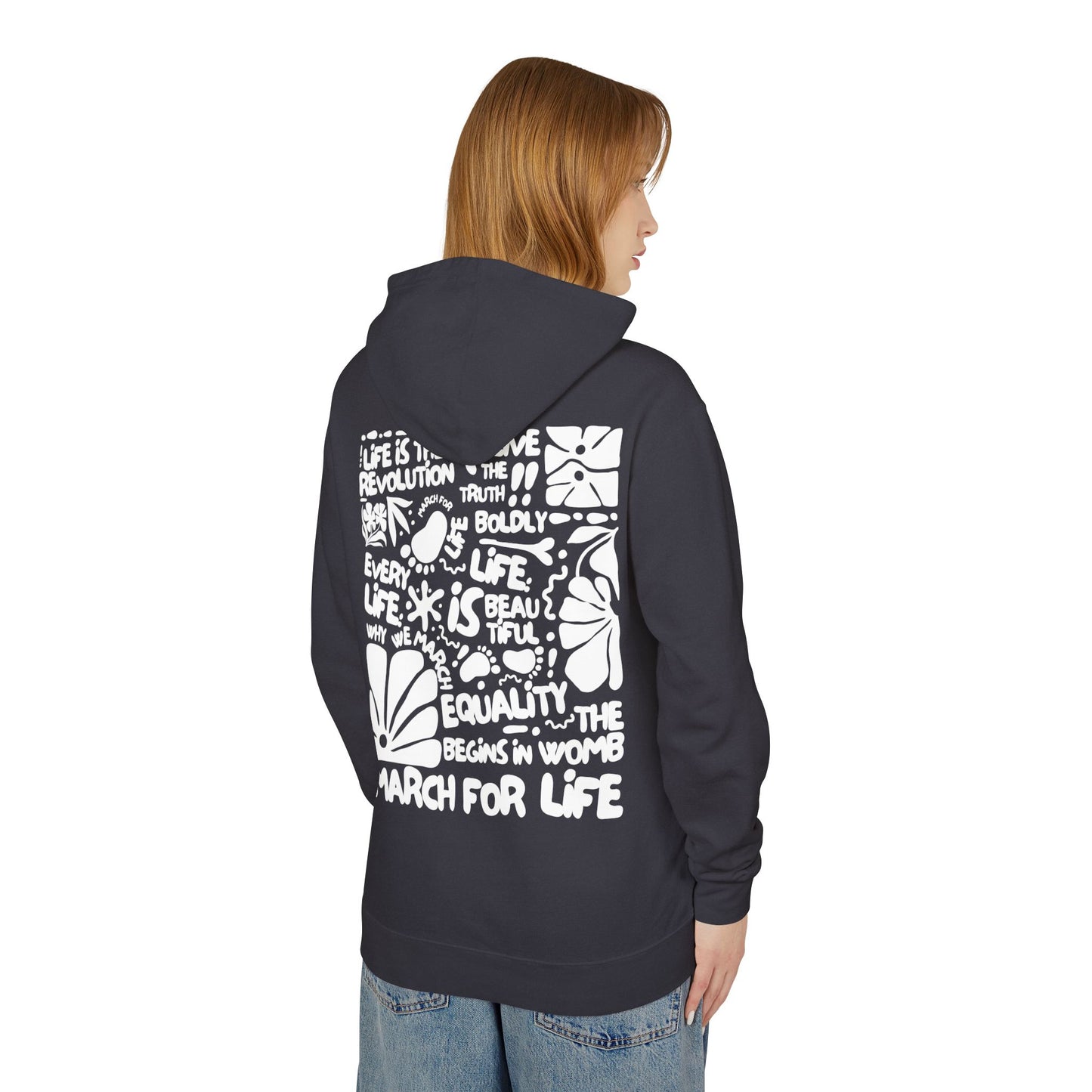 March for Life Block Print Hoodie