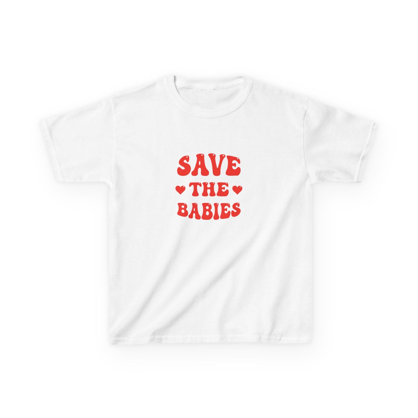 Save the Babies Kids Heavy Cotton Tee