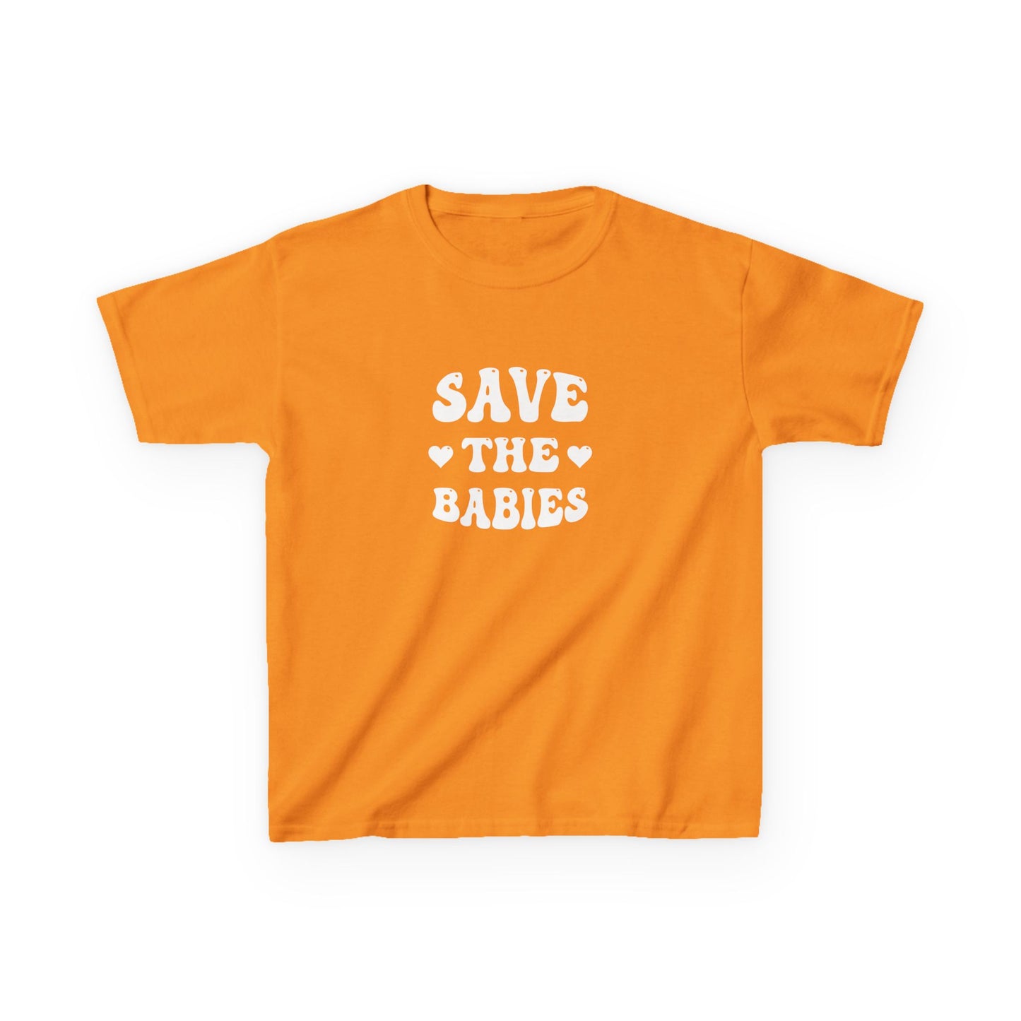Save the Babies Kids Heavy Cotton Tee
