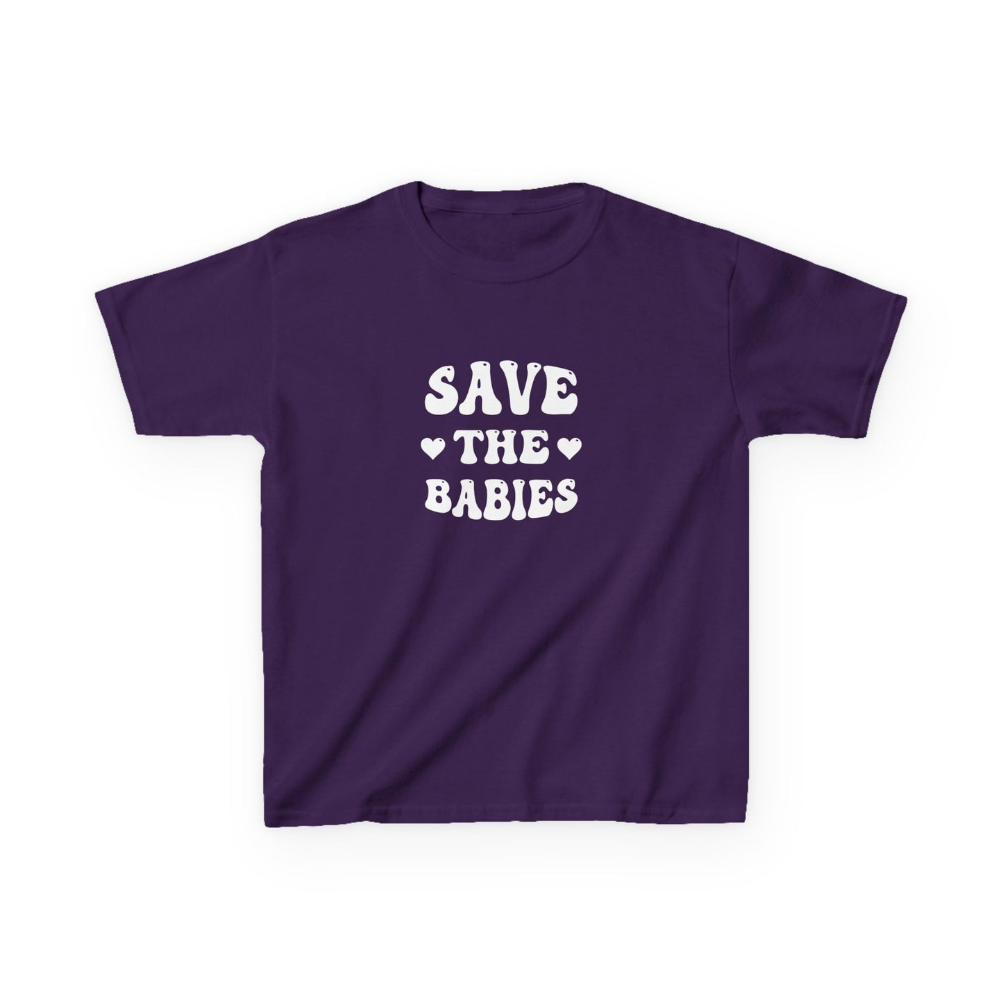 Save the Babies Kids Heavy Cotton Tee
