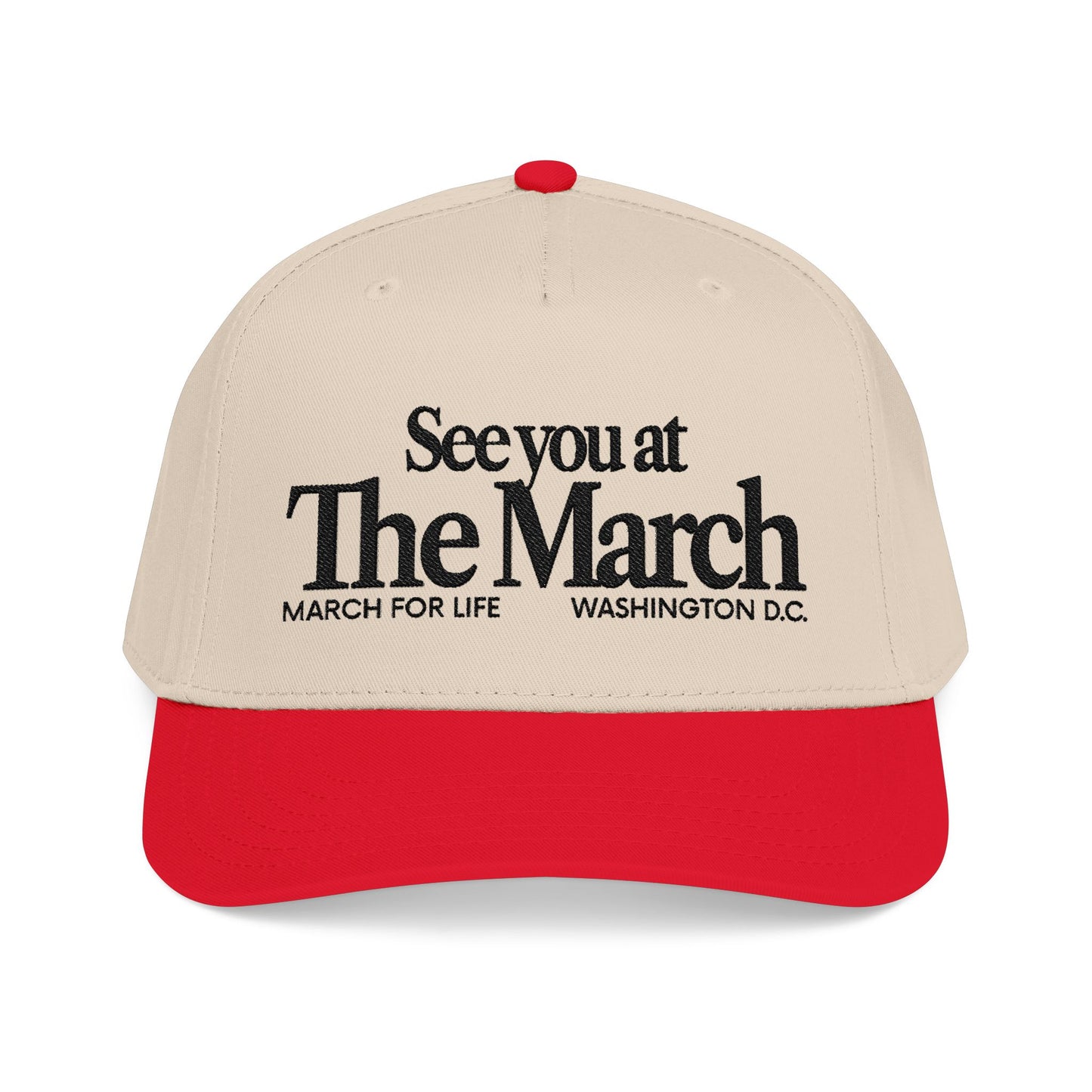See You at The March Embroidered Baseball Cap