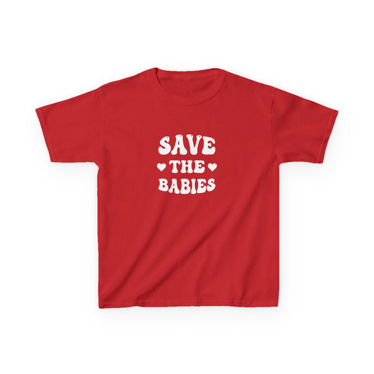 Save the Babies Kids Heavy Cotton Tee