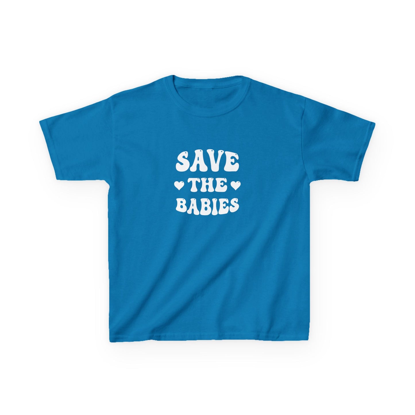 Save the Babies Kids Heavy Cotton Tee