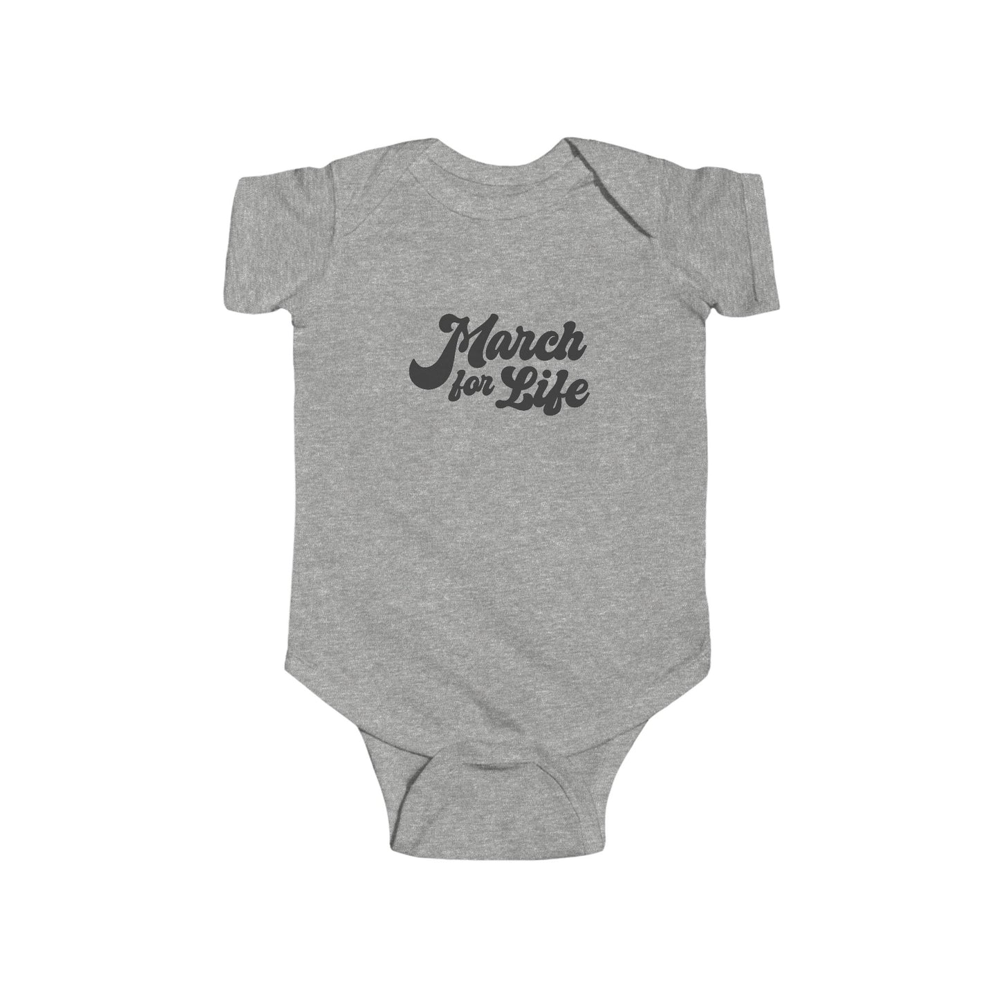Flourish March for Life Onesie
