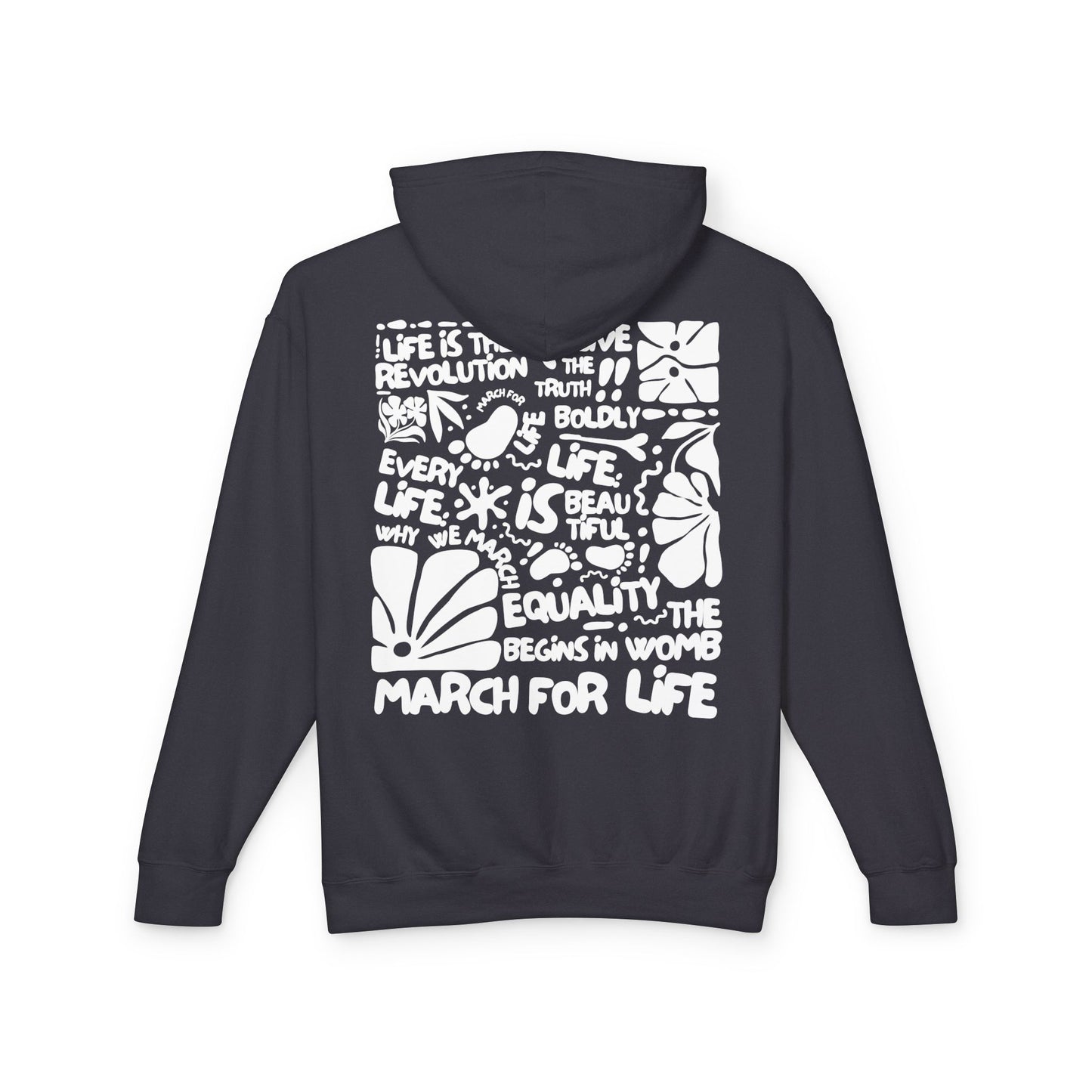 March for Life Block Print Hoodie