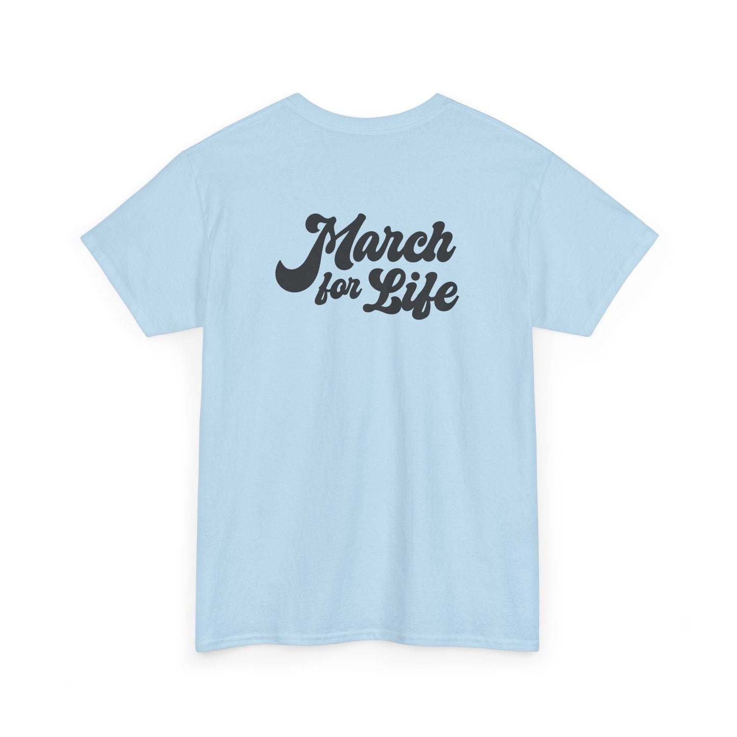 Flourish March for Life Heavy Cotton Tee