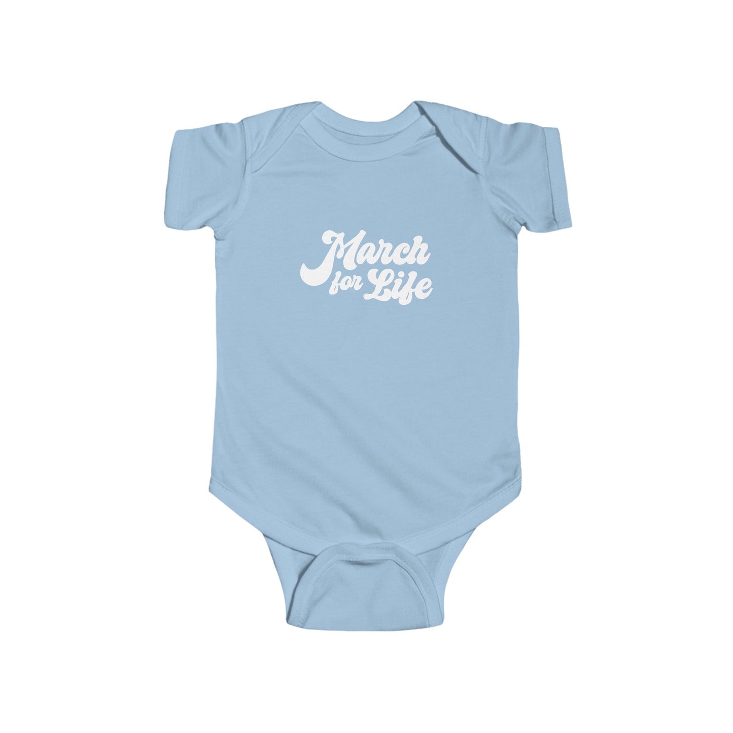 Flourish March for Life Onesie