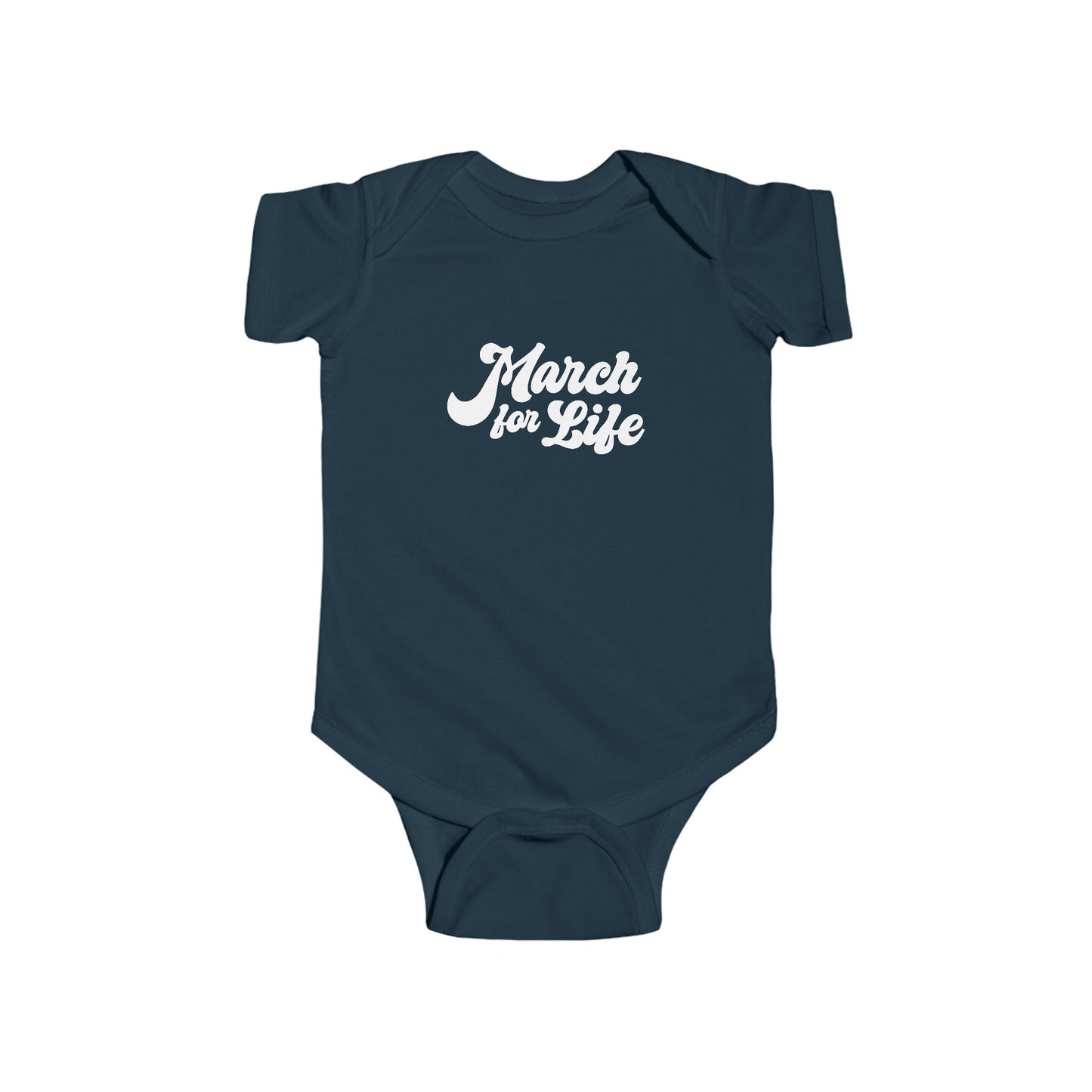Flourish March for Life Onesie