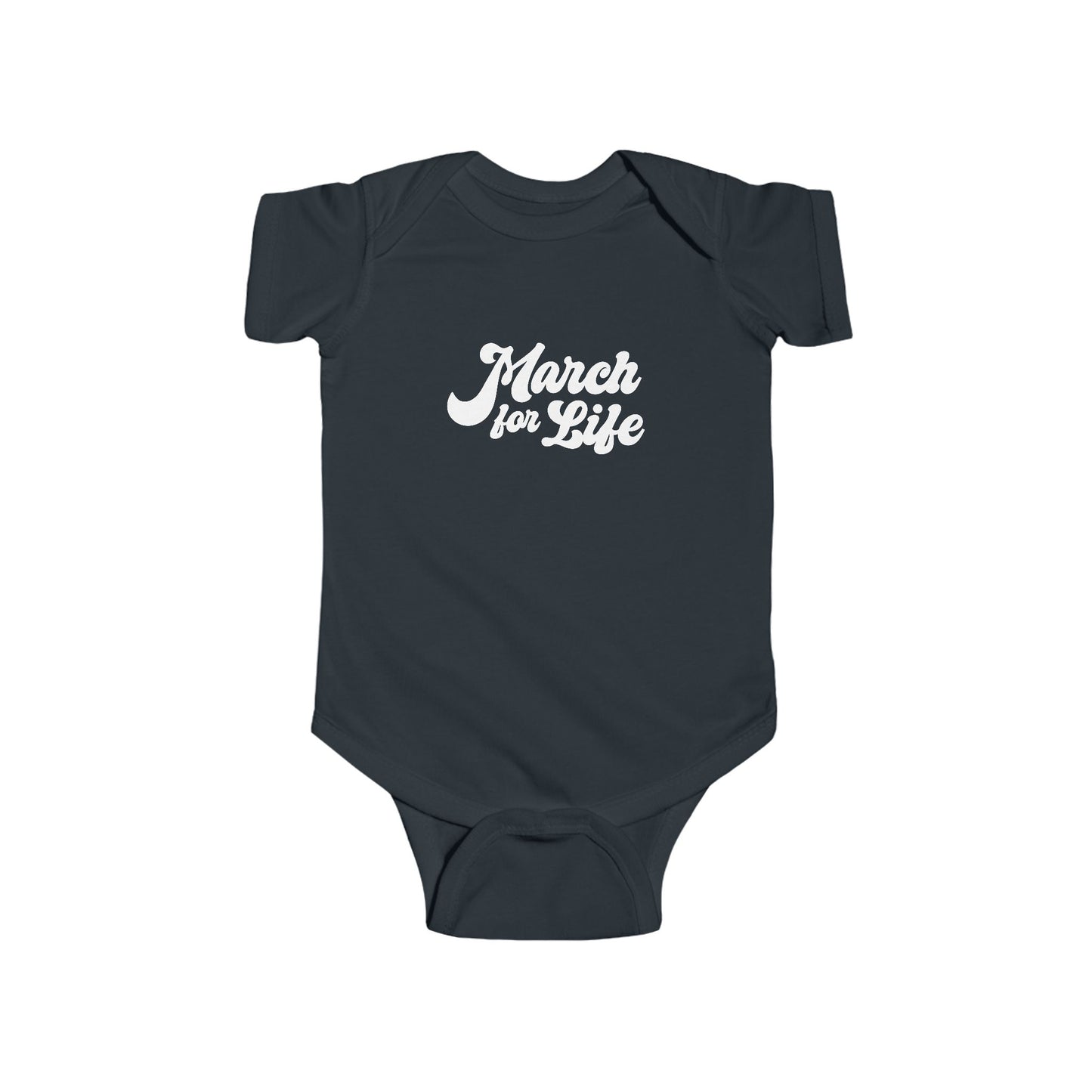 Flourish March for Life Onesie